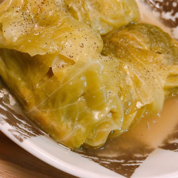 キャベツの大量消費に!簡単 ロールキャベツ